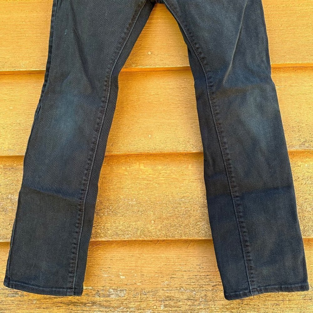 Levi’s Denizen Black Skinny Fit Boys Denim Adjustable Waist Jeans - Picture 2 of 11